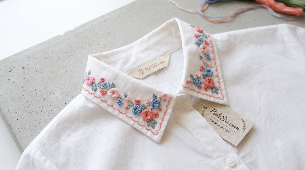 Ivory Botanical Blouse