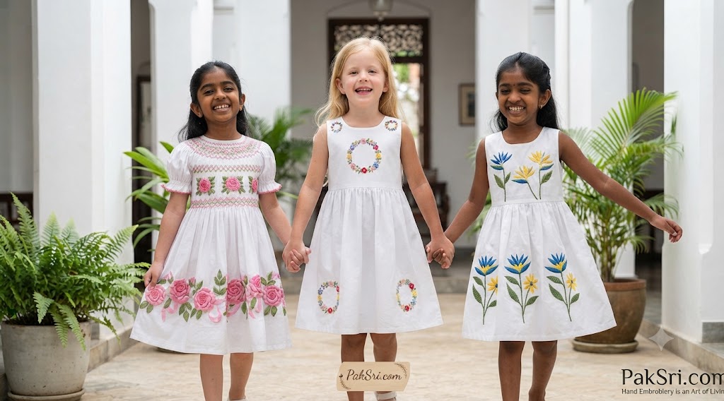 Girls Rose Garden Dresses